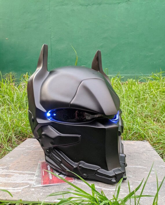 Batman Arkham Casco de motocicleta personalizado DOT -