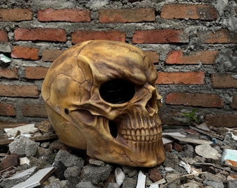The Bone Skeleton Motorcycle Helmet Custom DOT and ECE Approved