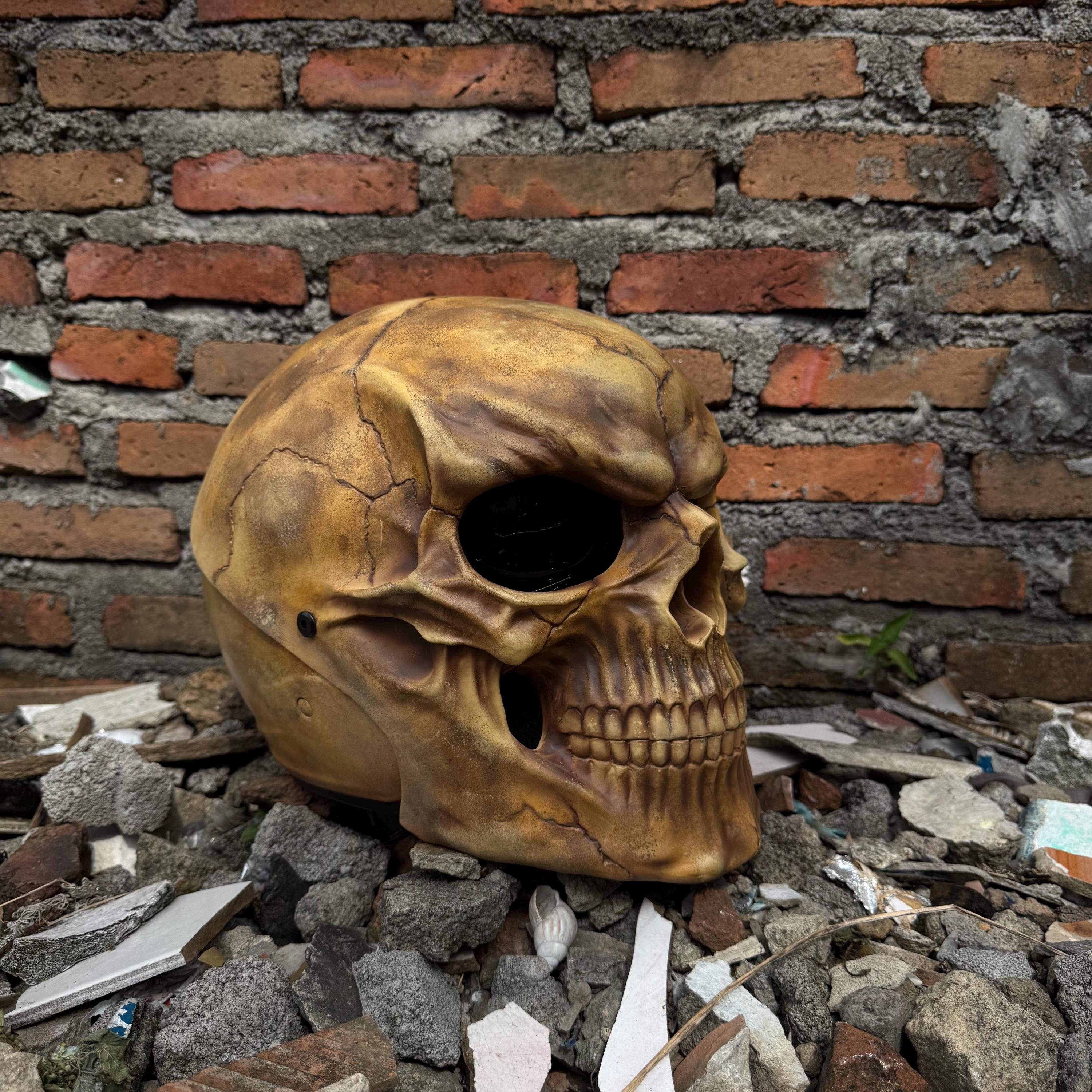 The Bone Skeleton Motorcycle Helmet Custom DOT and ECE Approved - Etsy