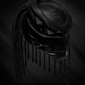Berserker Predator The Nun Face Motorcycle Helmet Custom DOT and ECE Approved