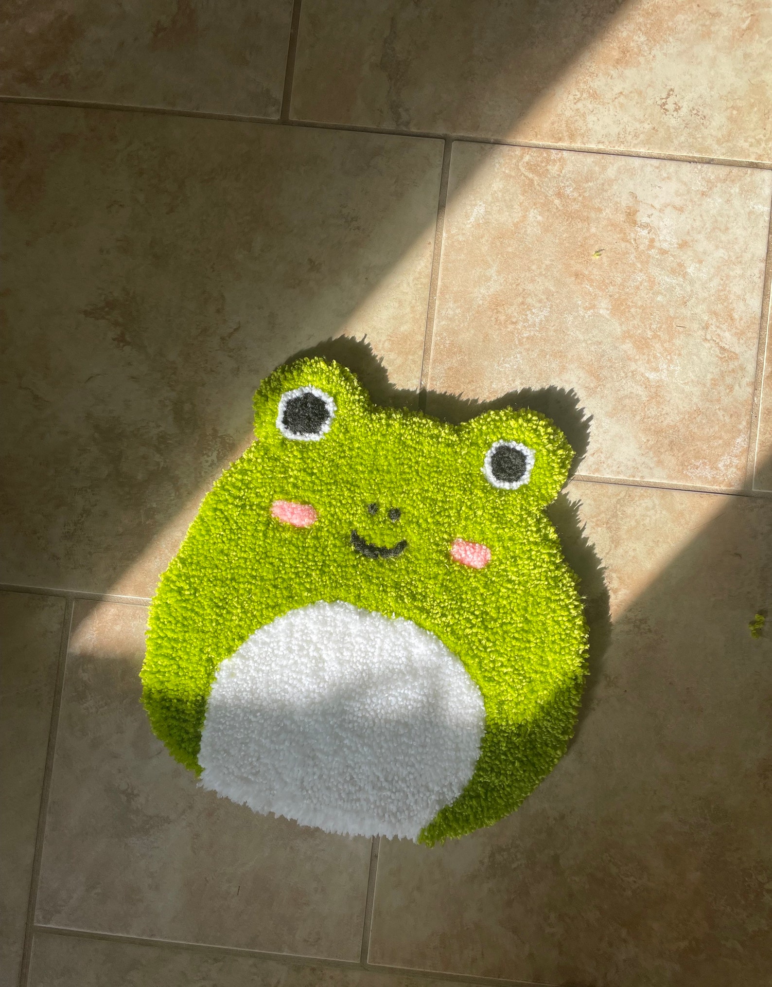 Squishmallow Wendy Frog Rug Rug Tufting Rug Frog Rug Etsy