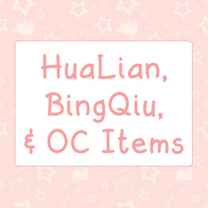Hualian TGCF BingQiu SVSSS keychains | Heaven Officials Blessing | Scum Villain | MXTX Danmei acrylic charm pendant anime accessory