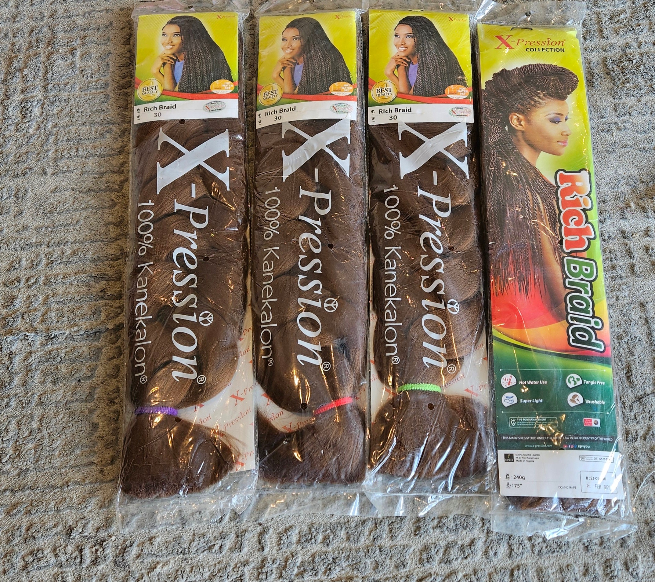 Rich braid big pack