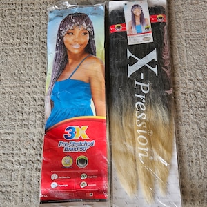 3x pre-stretches xpression extension for braiding