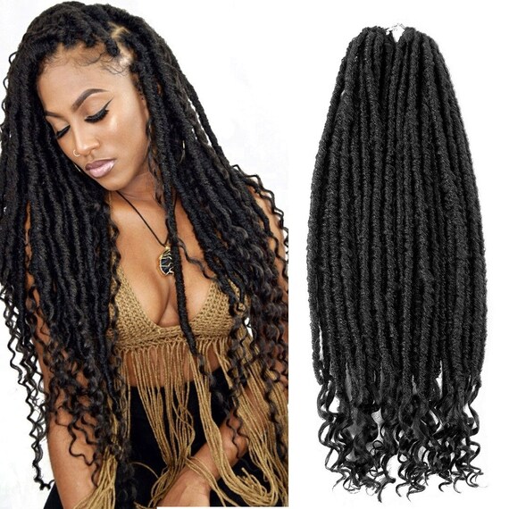 Full star Synthetic Braiding Hair Extensions 14 Soft Faux Locs Crochet  Braids Hair Afro Hair Styles Dreadlocks Crochet Hair