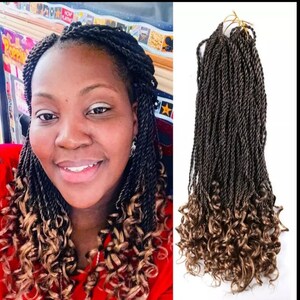 Goddess Senegalese Twist Crochet Hair - Etsy
