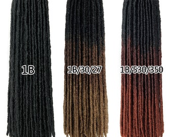 Faux locs crochet hair and S/B devon style