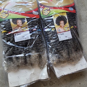 Short Afro Kinky Curly Crochet Braiding Synthetic