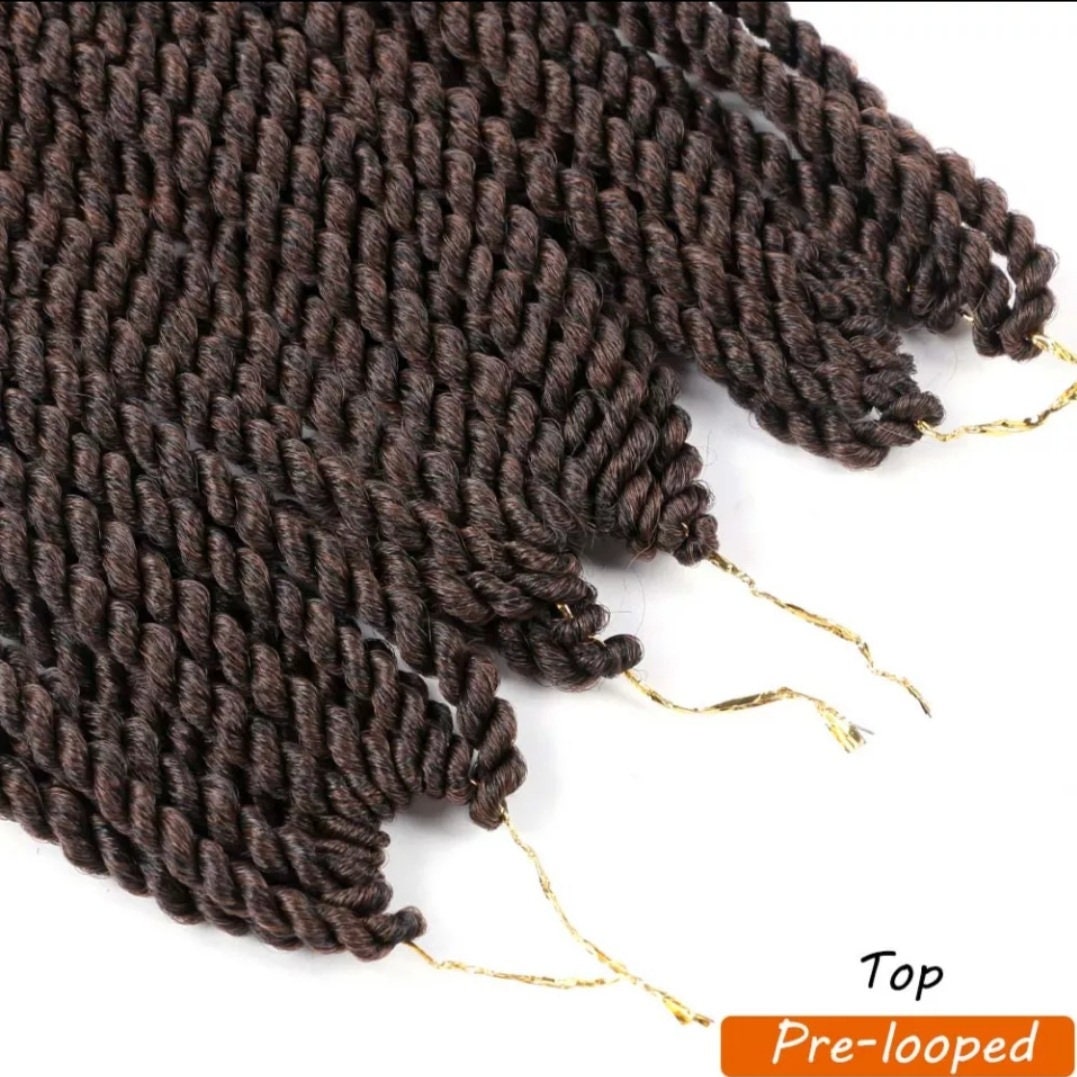 Senegalese Twist Hair Crochet Braids Synthetic Etsy