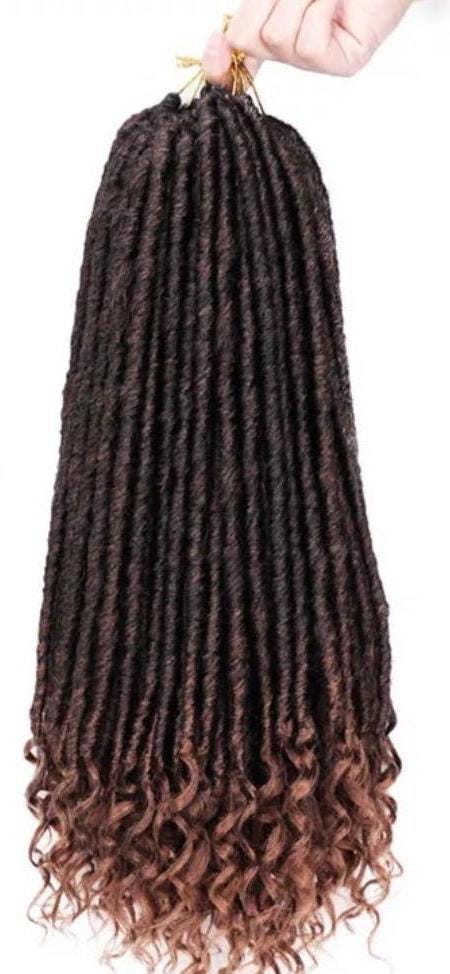 Ingrosso Extension per capelli a dreadlock in stile divinità sintetiche
