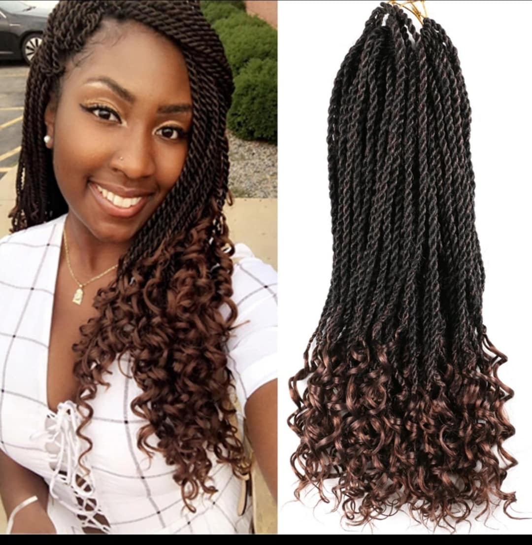 Buy Goddess Senegalese Twist Crochet Hair Online in India 