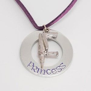Princess Necklace - Entrapta - Hand Stamped