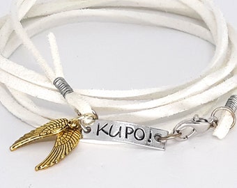 Kupo Wrap Bracelet - Hand Stamped