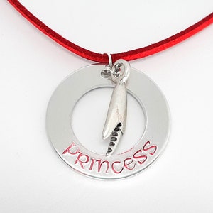 Princess Necklace - Scorpia - Hand Stamped