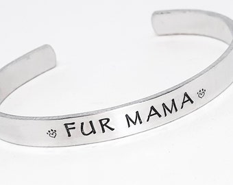 Fur Mama Cuff Bracelet