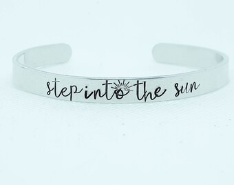 Step Into the Sun Cuff Bracelet