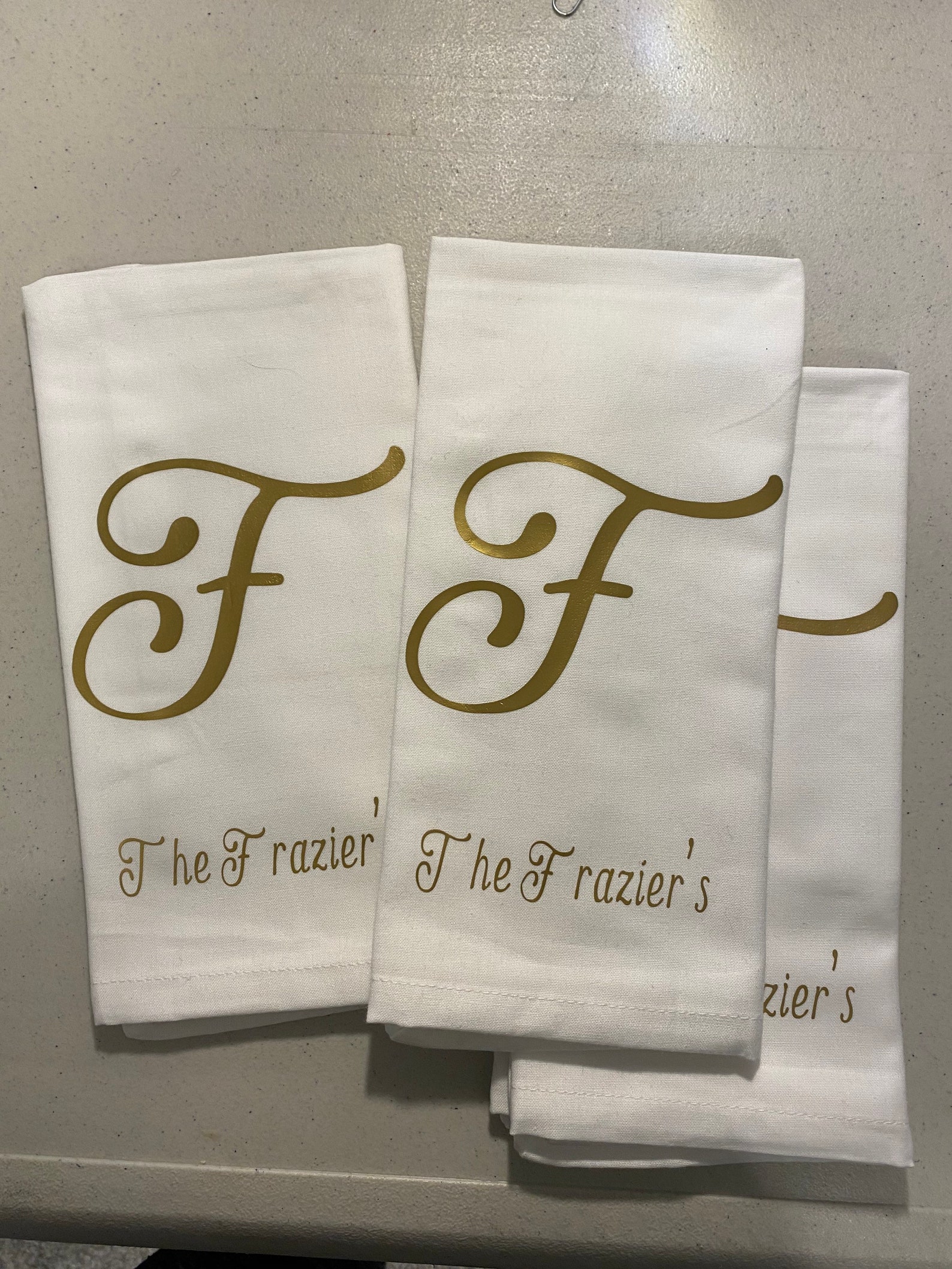Personalized cloth dinner napkins Etsy