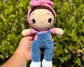 Crochet Ms. Rachel, Ms. Rachel doll, Ms. Rachel crochet, crochet learning doll, teacher crochet doll, crochet teacher doll, learning doll