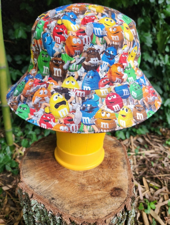 Handmade in USA, Chocolate Candy M's Bucket Hat, Sun Hat, Beach