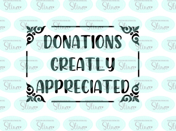 Donation Thank You Clipart