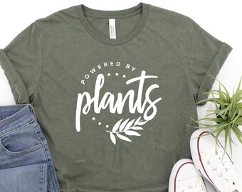 Womens Vegan Plant Based Herbivore Shirt Vegan Shirt Vegetarian Shirt Run on Veggies Shirt Beauty Brains Vegan Shirt