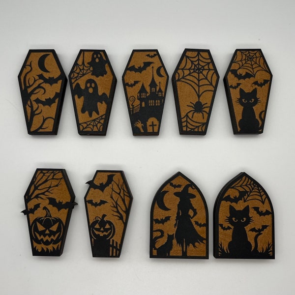 HALLOWEEN MDF Needle cases