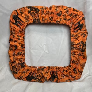 Halloween Motif fabric grime guard.