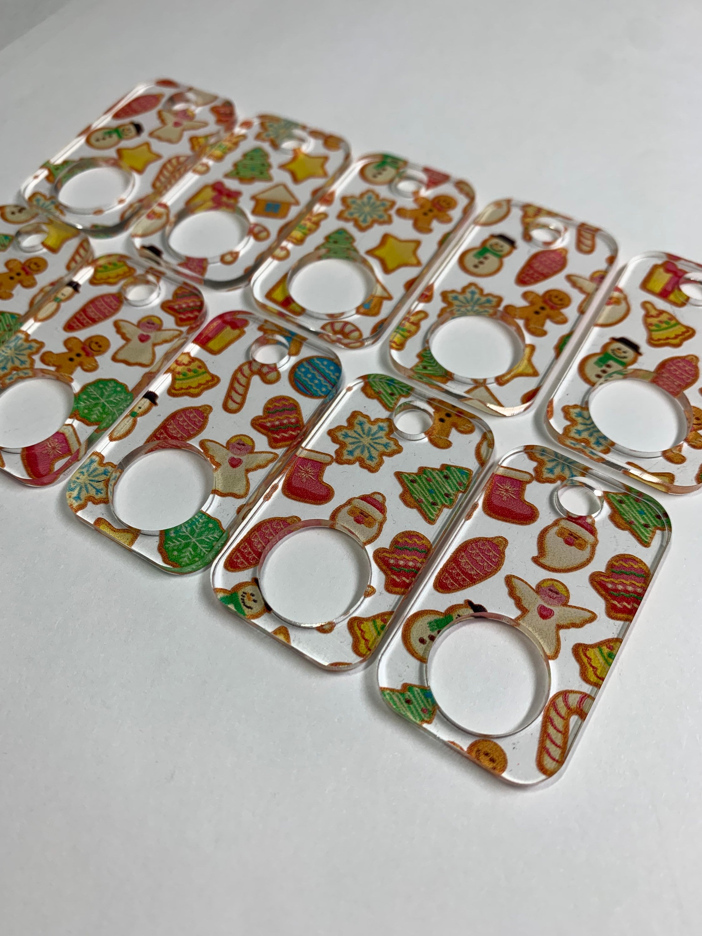 Limited Edition Rectangular Sugar Cookie Acrylic Thread Drops. A ...