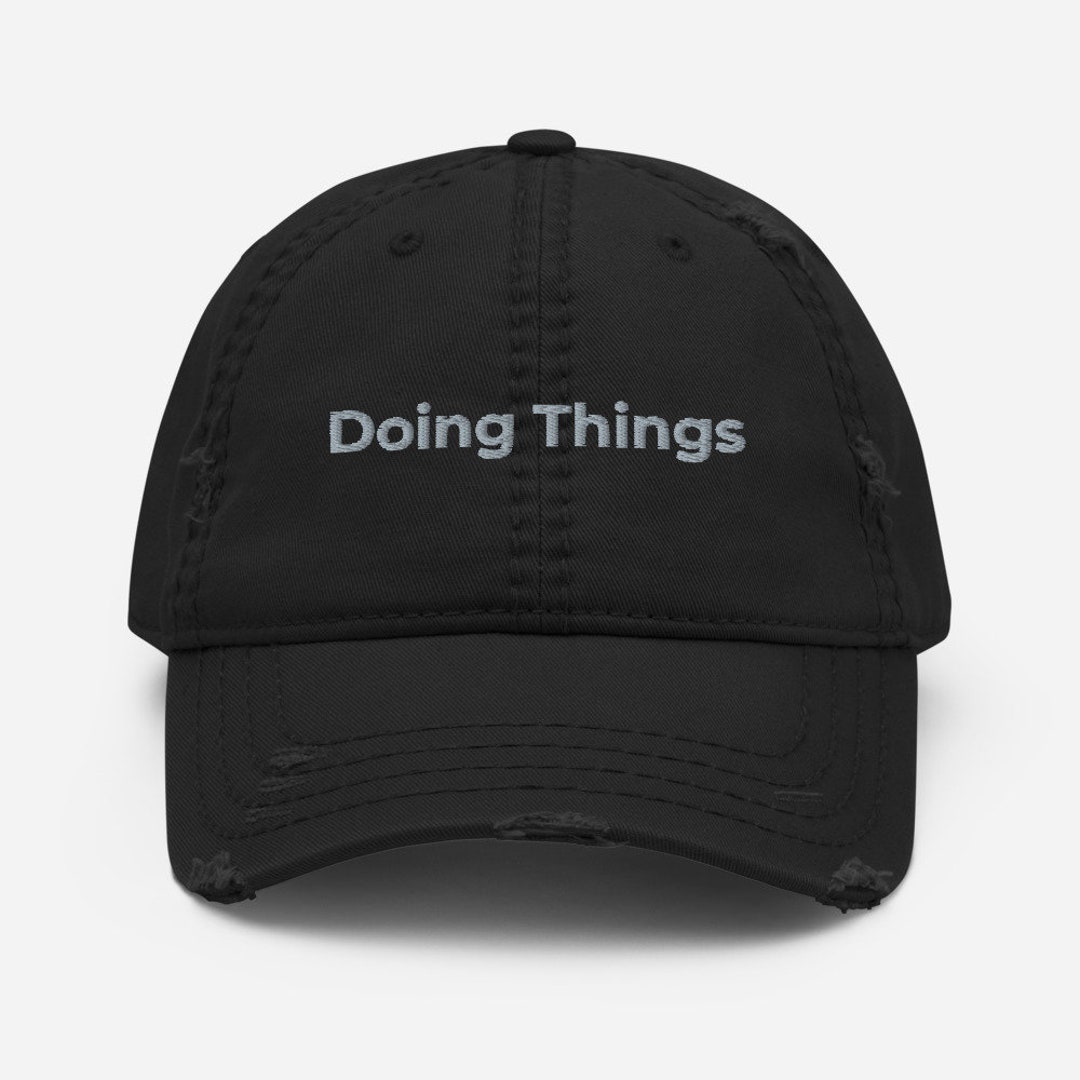 Doing Things Hat, Motivational Hat, Summer Hat, Cool Hat, Gifts for Her, Gifts for Him Etsy