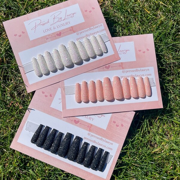 Acrylic Press on Nail Vendors Etsy