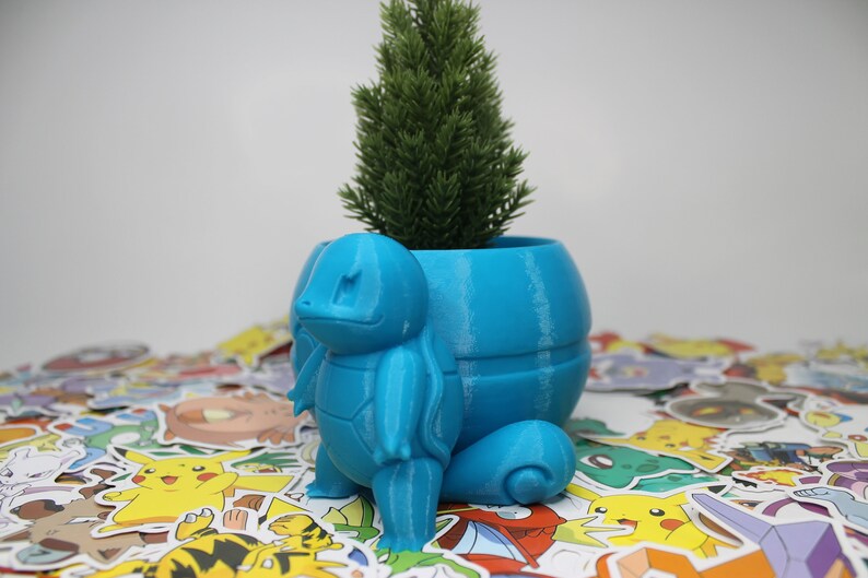 Squirtle Planter Pokémon Indoor Plant Pot Etsy