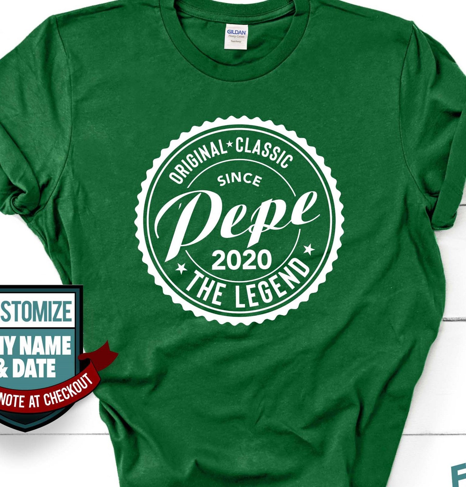 Pepe Since 2020 The Legend Pepe Gift Pepe Birthday Pepe Etsy