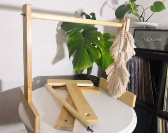 Planche Macramé CORHAD Avec épingles En T - 20.5x20.5 Cm, Réutilisable, Pour Bijoux DIY