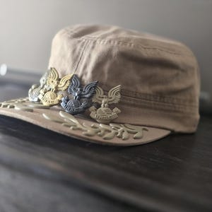 UNSC (Includes two eagles) Uniform Patrol Cap.