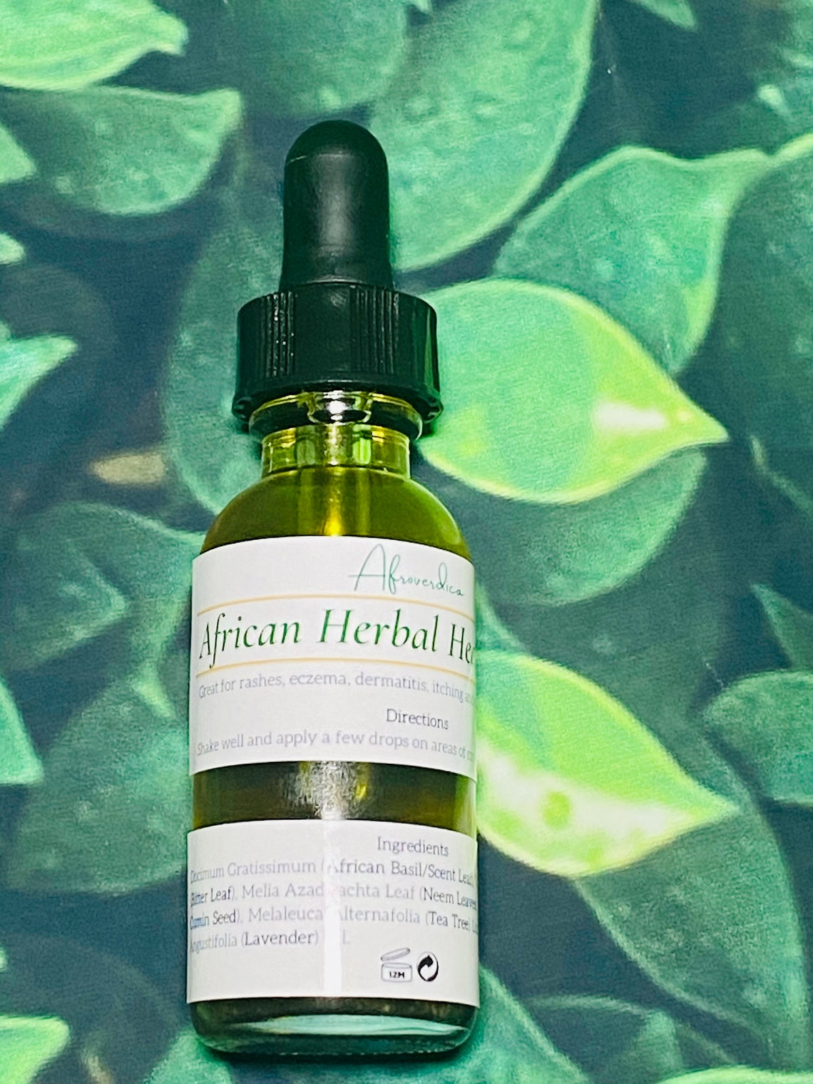 African Herbal Healing Oil Great for rashes eczema Etsy