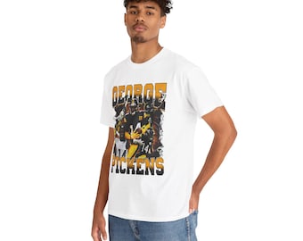 George Pickens Steelers 90s Y2K Vtg Wwe Style T-shirt graphique