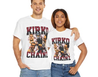 Kirko Chainz Kirk Cousins Atlanta Falcons T-shirt de football style Wwe vintage
