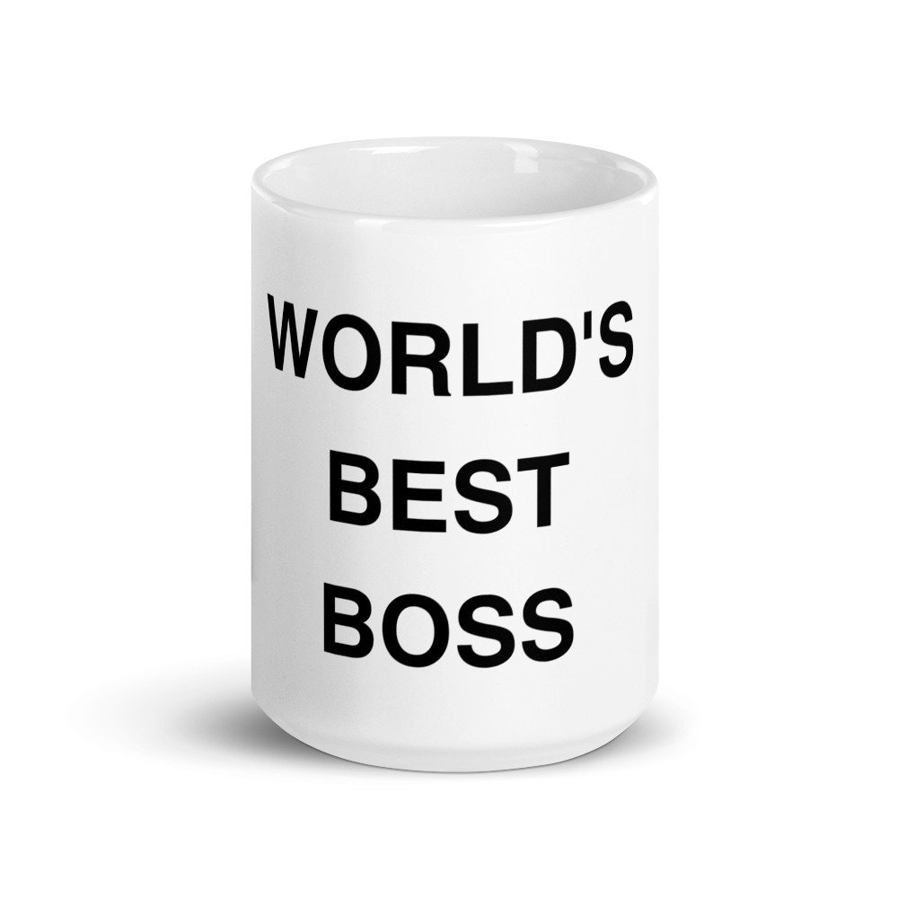 World's Best Boss Mug-funny Boss Gift-boss Coffee Mug-boss Quote-best Boss  Ever-greatest Boss-mugs-joke 