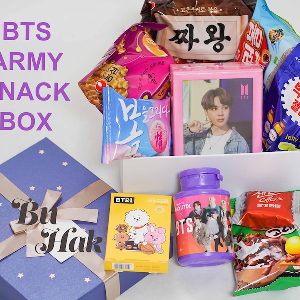 BTS ARMY Snack Box | BTS Box | Korean Snack Box