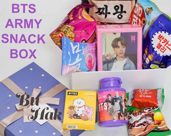 Boîte à collations BTS ARMY | Boîte BTS | Boîte à collation coréenne