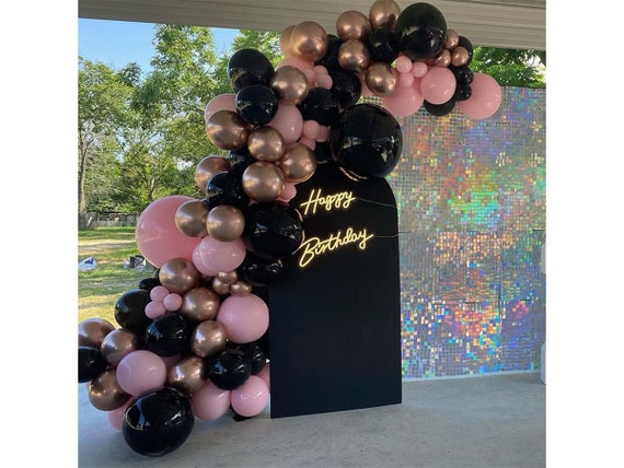  EUOPHYM Black and Gold Balloon Arch Kit - Gold Black White Balloon  Garland Kit Gold Confetti Latex Balloon,116Pcs Unpoppable Latex Quality  Balloons for Graduation Bridal Birthday Party Decorations : Home 