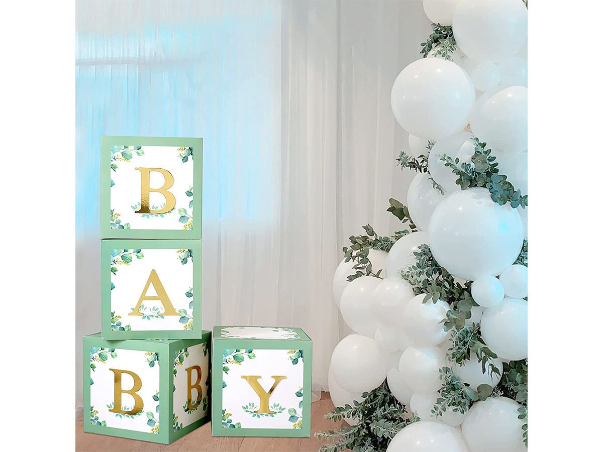Sage Green Baby Shower Boxes for Birthday Party Decorations Etsy