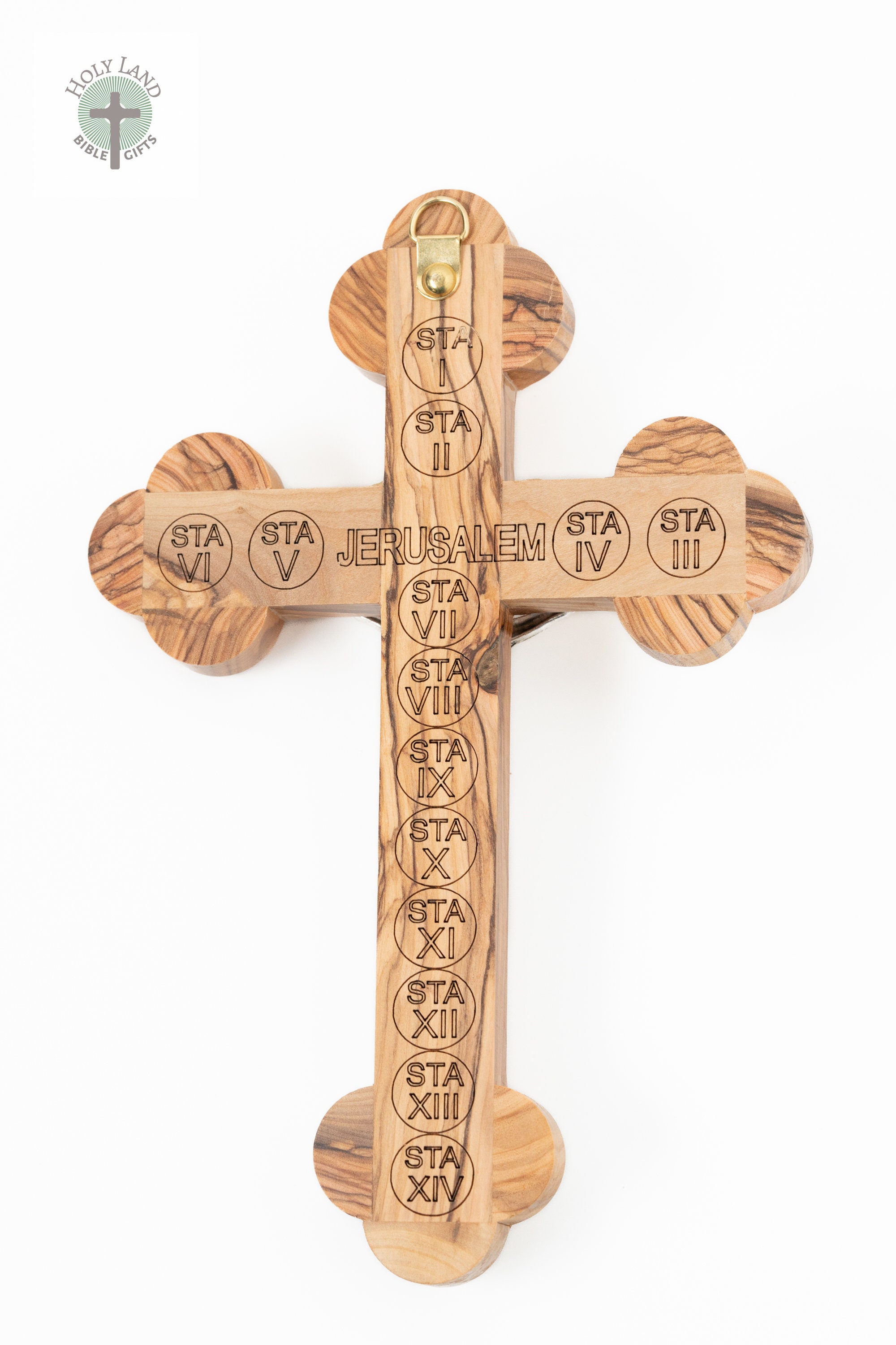 Croce In Legno D'ulivo Da Betlemme, Croce In Legno Italia - Foto 10