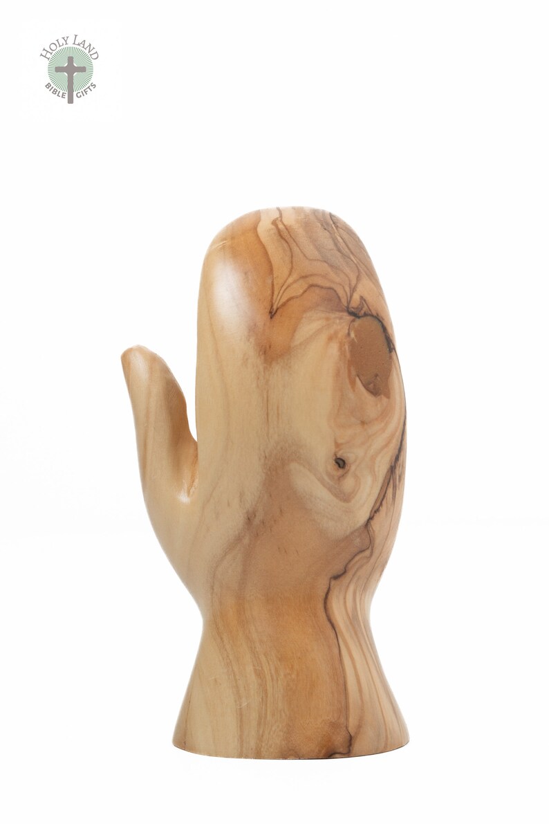 Olive Wood Statue Beach House Decor Wooden Baby Jesus Statue Virgin