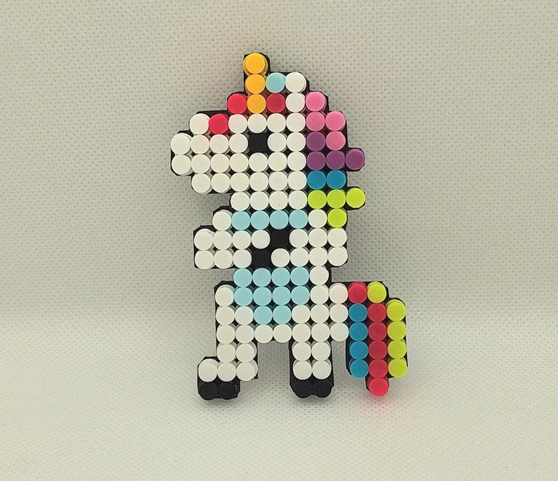 Fuse Beads Creations, Mythology Beads, Fantasy Designs, 8bit Style