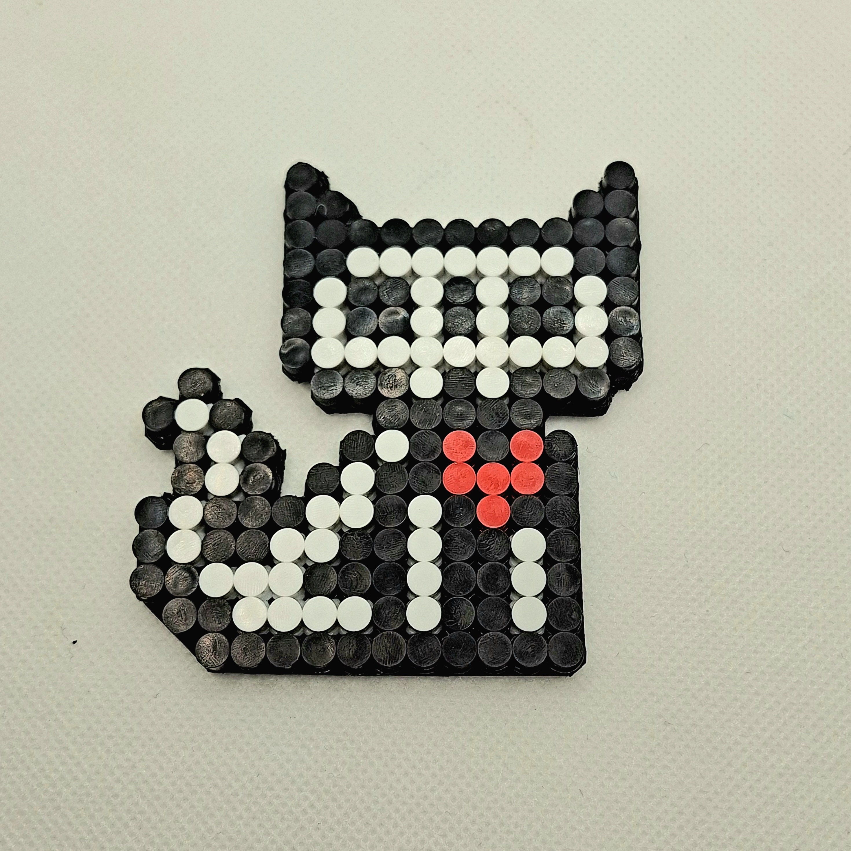 Mushroom Head- Jack Skellington & Cookie Monster Fuse Bead Pattern