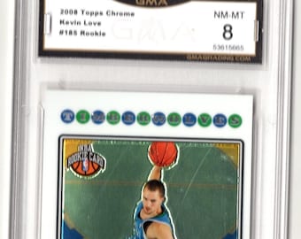2008 Kevin Love Topps Chrome Rookie #185 NM-MT 8
