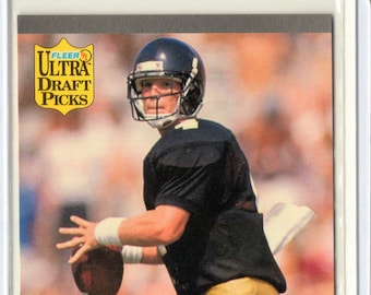 1991 Brett Favre Fleer Rookie Card #283 GEM MINT Condition