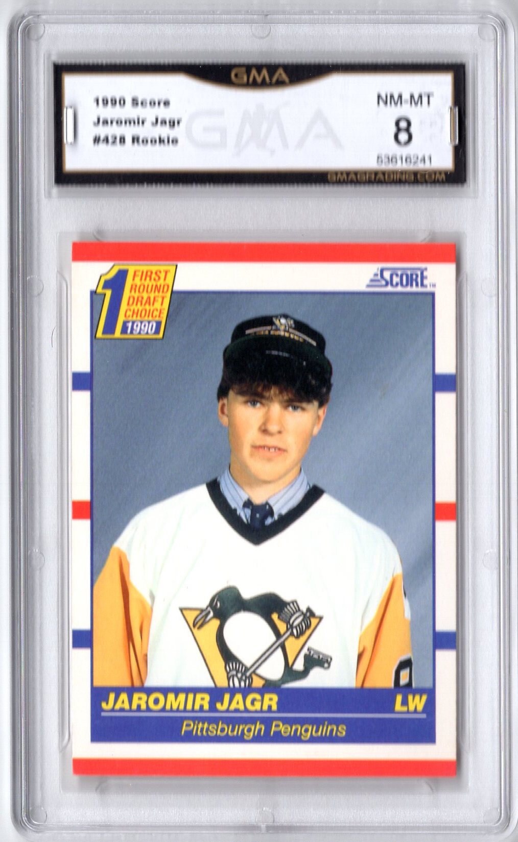 1990 Jaromir Jagr Score Rookie Card 428 NM-MT 8 - Etsy