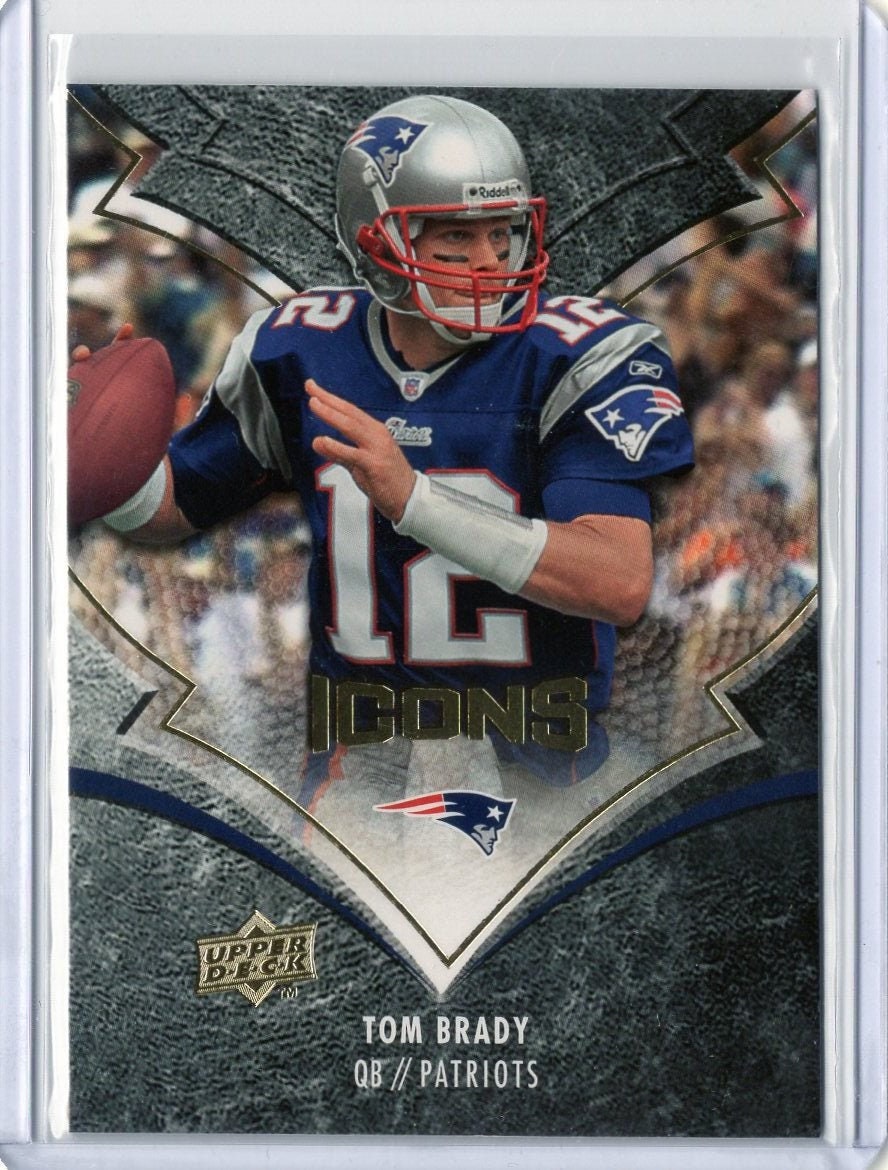 2008 Tom Brady Upper Deck Icons Card 58 GEM MINT Condition 